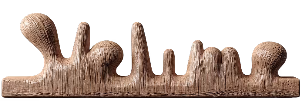 Sublime word in 3D wood texture